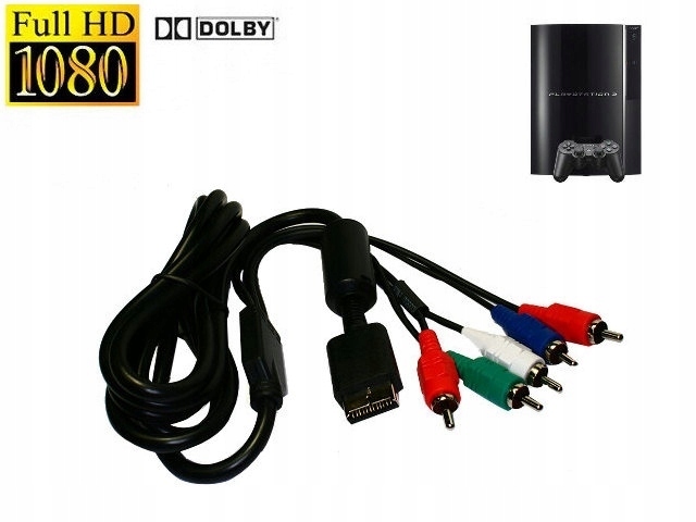 KABEL TV COMPONENT DO PS2/PS3