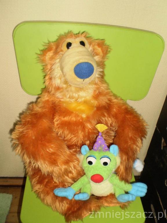 Miś niedzwiedz w niebieskim domu mówi 54cm TRELEK