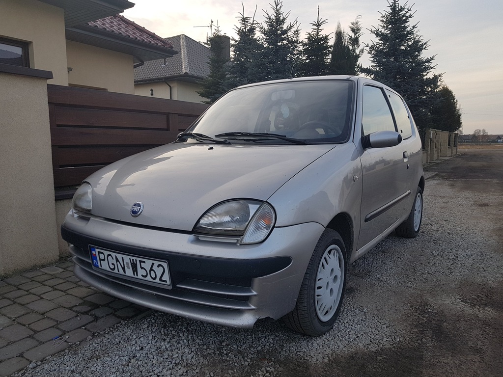 Fiat Seicento SX 1.1 2001-1 właściciel