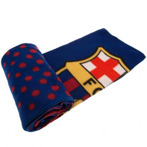 Koc polarowy FC BARCELONA 125 cm x 150 cm