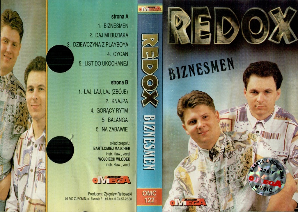 Redox - Biznesmen OMEGA MUSIC OMC 122