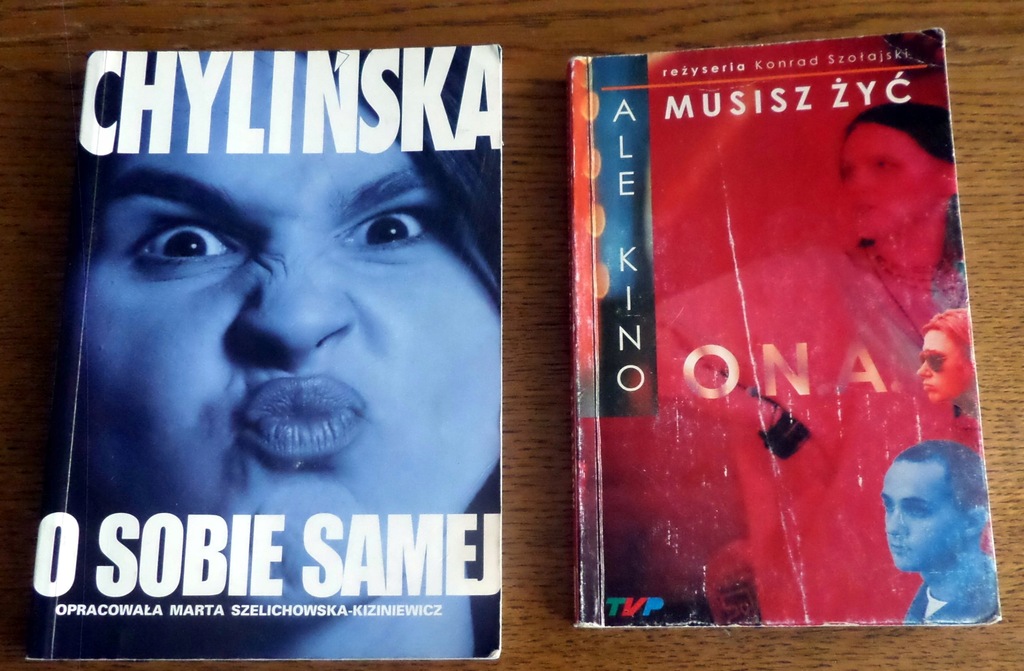 CHYLIŃSKA O sobie samej / Musisz żyć scen. UNIKATY