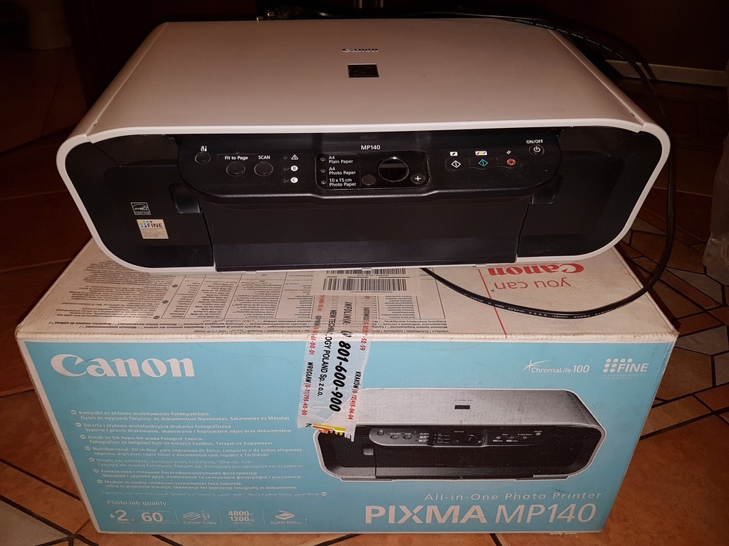 Canon pixma mp140 сканер не работает