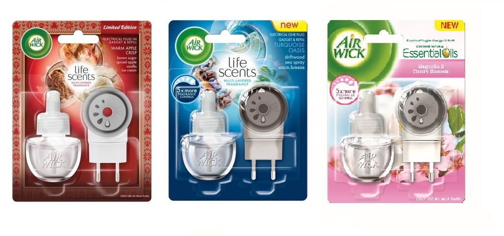 AIR WICK ELEKTRYCZNY ODŚWIEŻACZ POWIETRZA ZAPACHY!