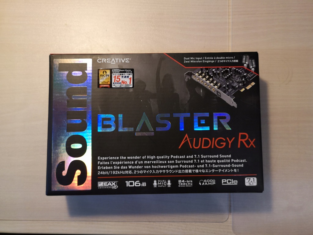 Karta dzwiękowa Creative Sound Blaster Audigy RX