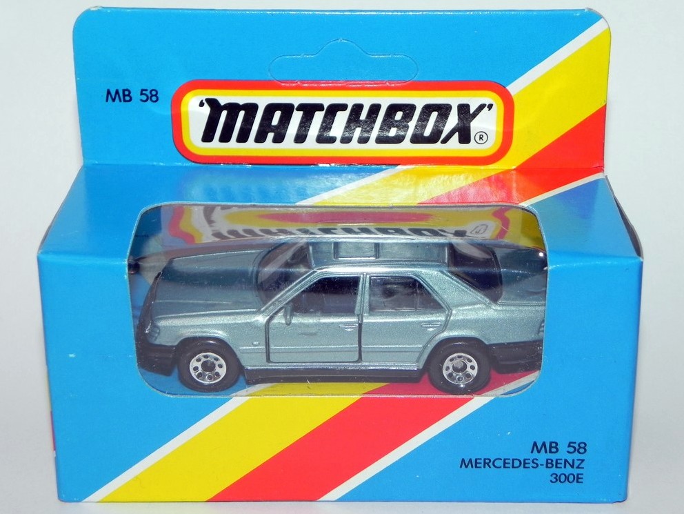 MATCHBOX - MERCEDES 300E W124 - FABR. NOWY 1987 r