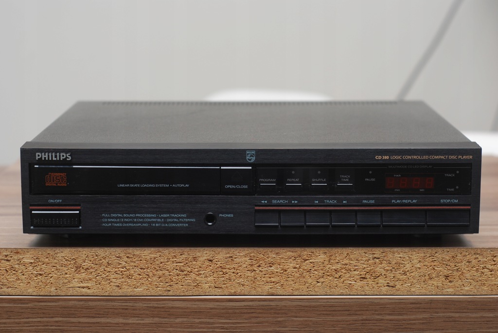 ODTWARZACZ CD PHILIPS CD 380 / AUDIOFIL / POZNAŃ
