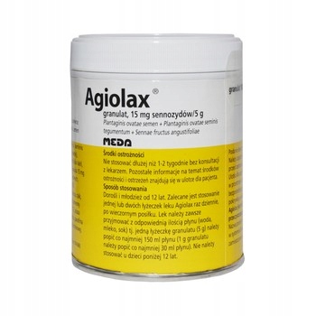Agiolax granulat 100 g Na zaparcia