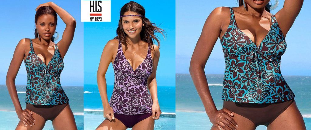 H I S Top Kapielowy Tankini 44e Oficjalne Archiwum Allegro