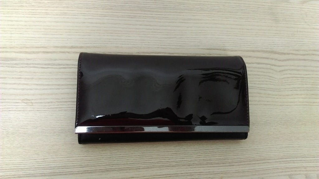 Reserved portfel damski bordo czerń 