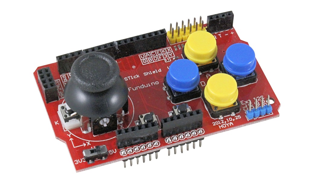 JoyStick SHIELD FUNDUINO V1.A ARDUINO LUBLIN P1