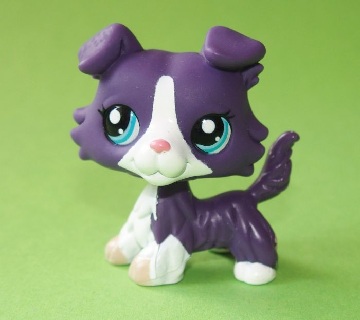 piesek COLLIE #1676 Littlest Pet Shop LPS ORYGINAŁ 7343015104