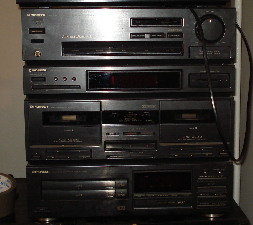 Wieża Pioneer XD-Z55T wzmak i korektor 100% ok