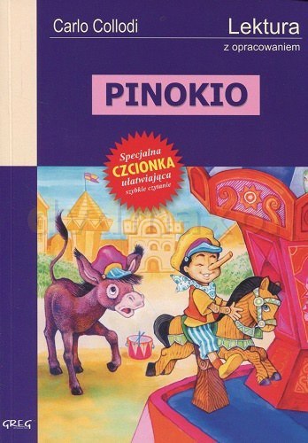 PINOKIO LEKTURA+OPRACOWANIE CARLO COLLODI DB+