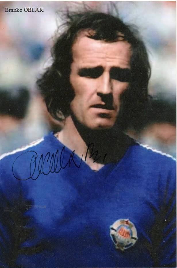 Branko Oblak ORYGINALNY AUTOGRAF