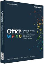 MICROSOFT OFFICE MAC 2011 DLA UŻYTK. DOM. I MAŁYCH