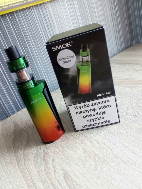 Smok Priv V8 With Tfv8 Baby Full Kit 3 0ml Ceneo Pl