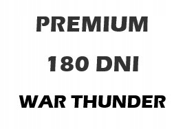 War Thunder Konto Premium 180 dni WARTHUNDER
