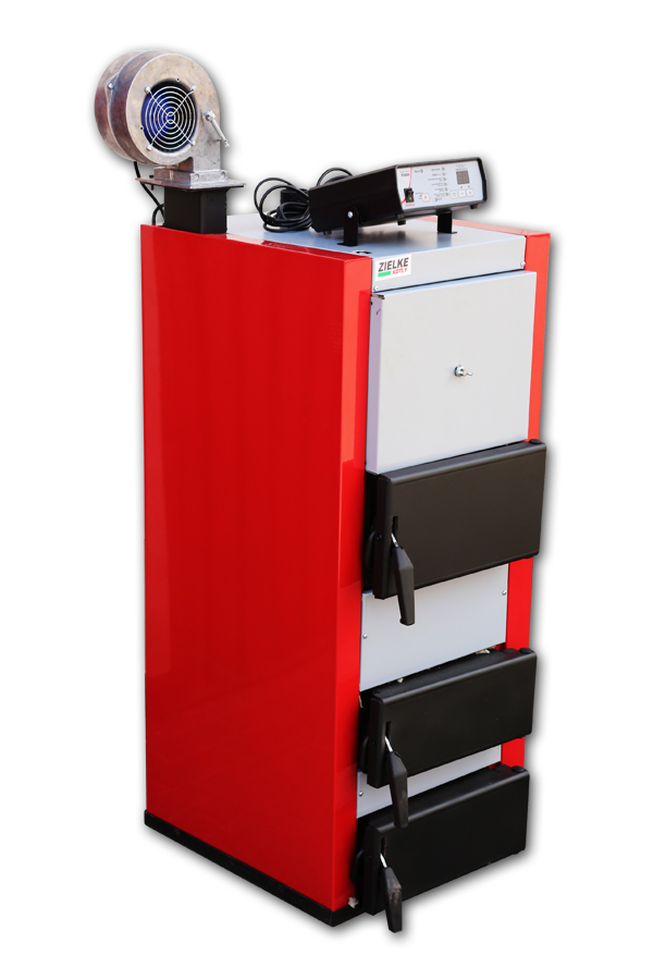 Kocioł ZIELKE PIEC 25 kW STEROWNIK DMUCHAWA PROMO