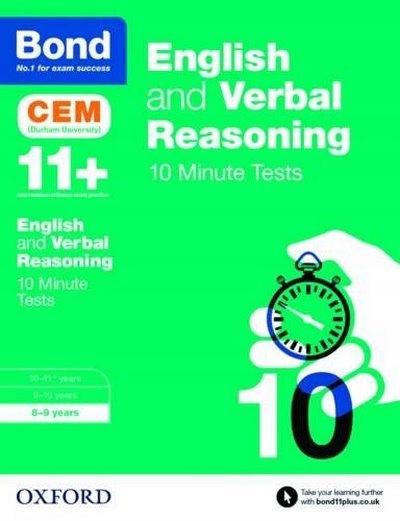 Bond 11+: English & Verbal Reasoning CEM 10 Mi