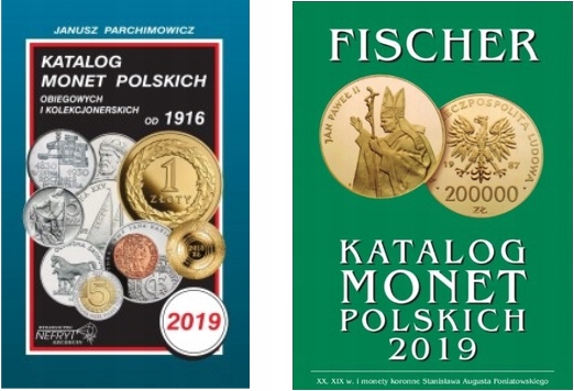 Katalogi monet polskich 2019 Parchimowicz Fischer