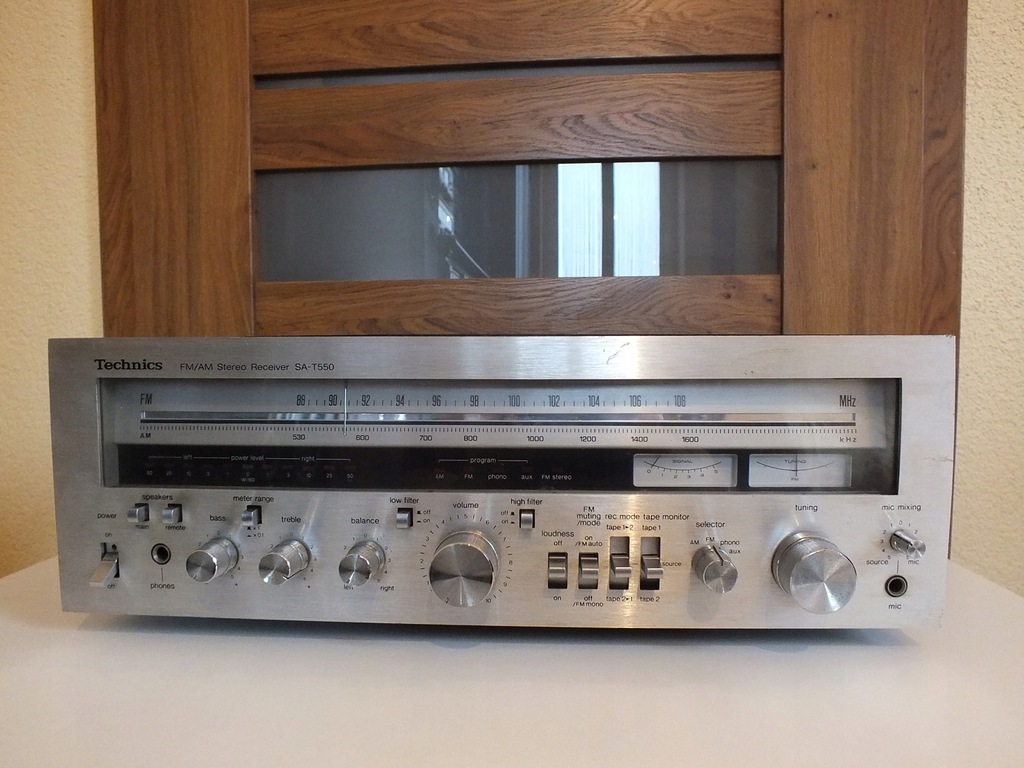 Receiver Technics SA-T550 jedyny w polsce Vintage