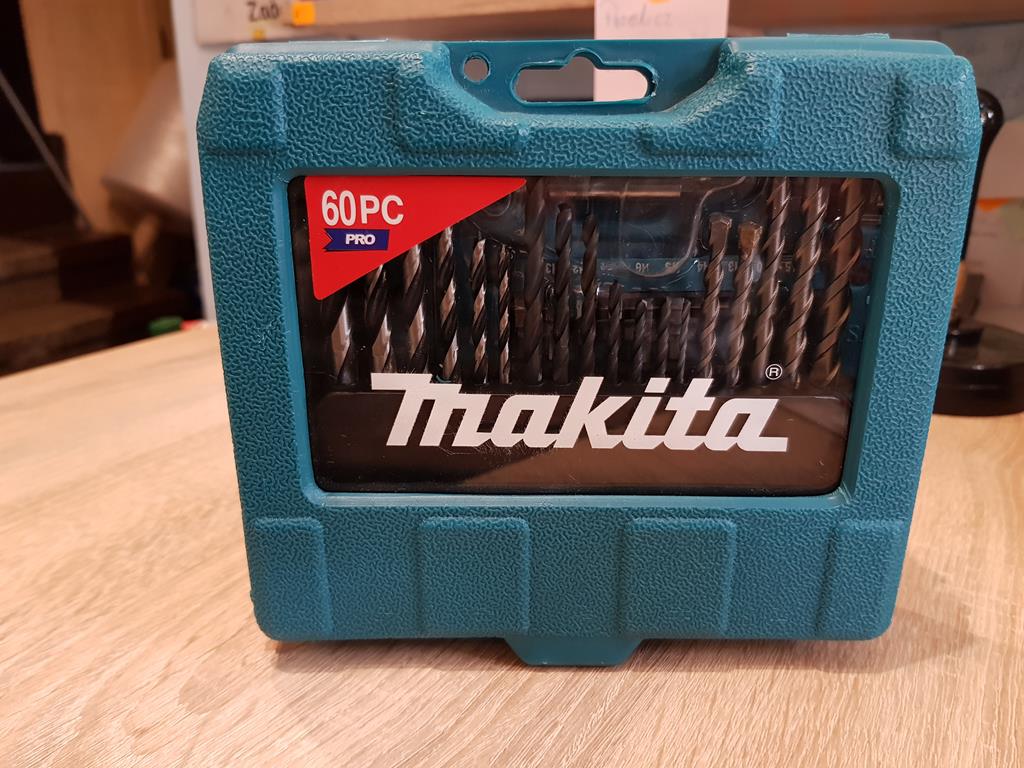  Wiertła Makita + bity 60PC PRO NOWE !