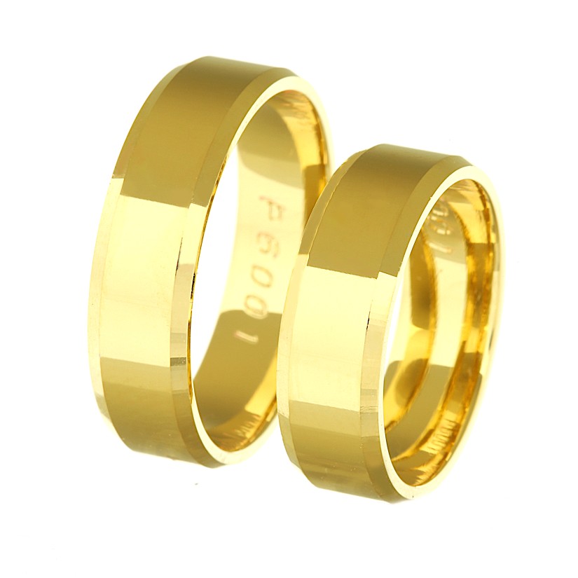 Obrączki złote Janiak P6001 5,5mm STANDARD