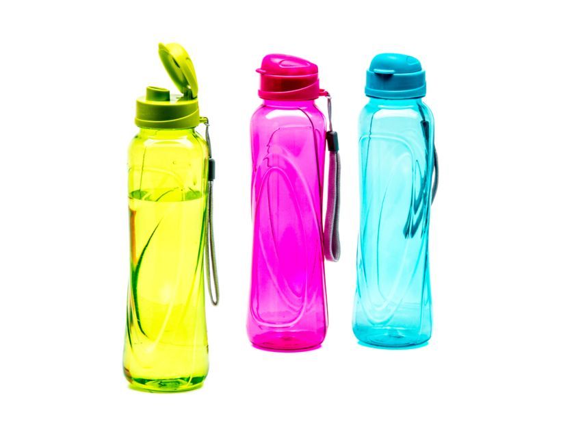 BIDON PLASTIKOWY 0,65 L PEDRO 3 KOLORY