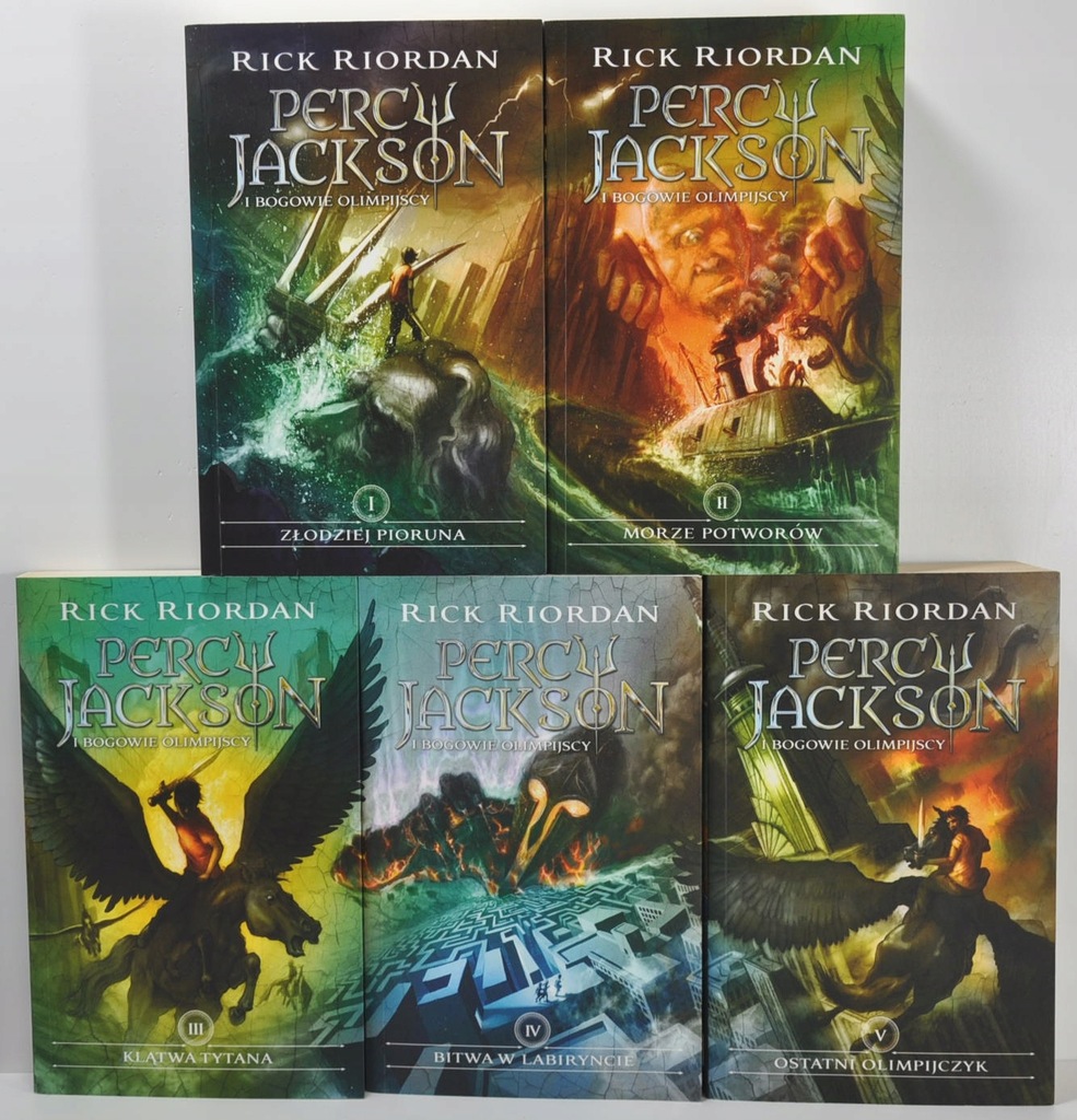 Percy Jackson i bogowie olimpijscy. Tom 1-5