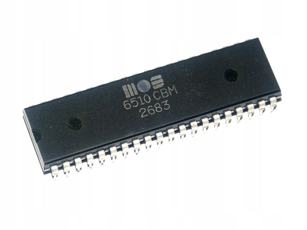 C64 CPU CHIP / MOS 6510 CBM 2084 / COMMODORE 64