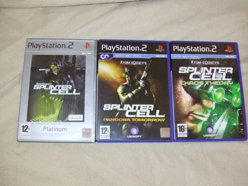 3 x Splinter Cell Chaos Theory Pandora T. IDEAŁY !