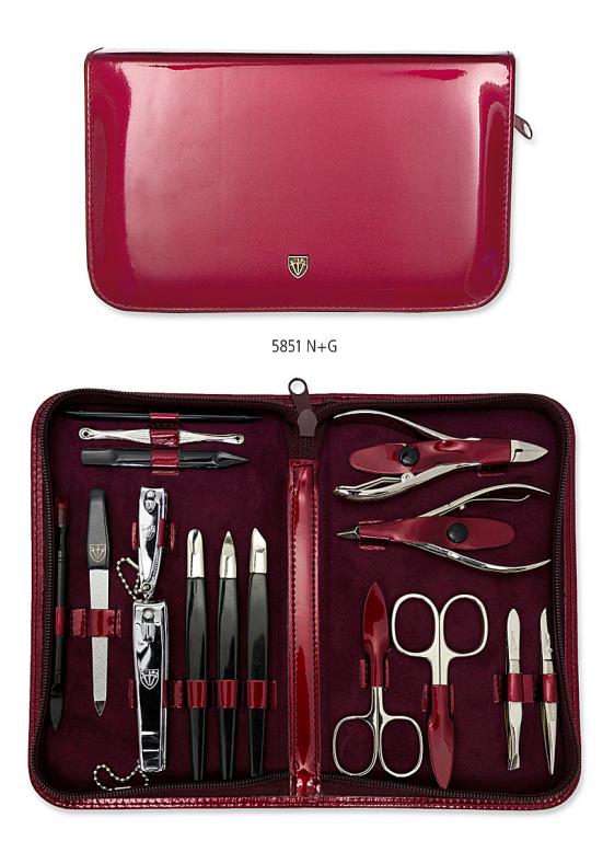 LUX ZESTAW DO MANICURE ORYGINAŁ SOLINGEN 5851 F N