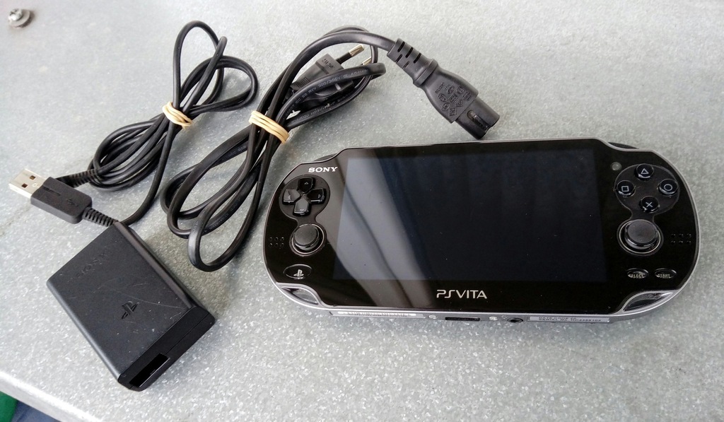 Sony PS VITA+128GB Gier i romów ! OLED kpl