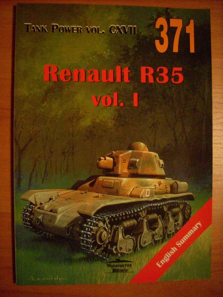 RENAULT R35 VOL.I MILITARIA 371 NOWA!!!