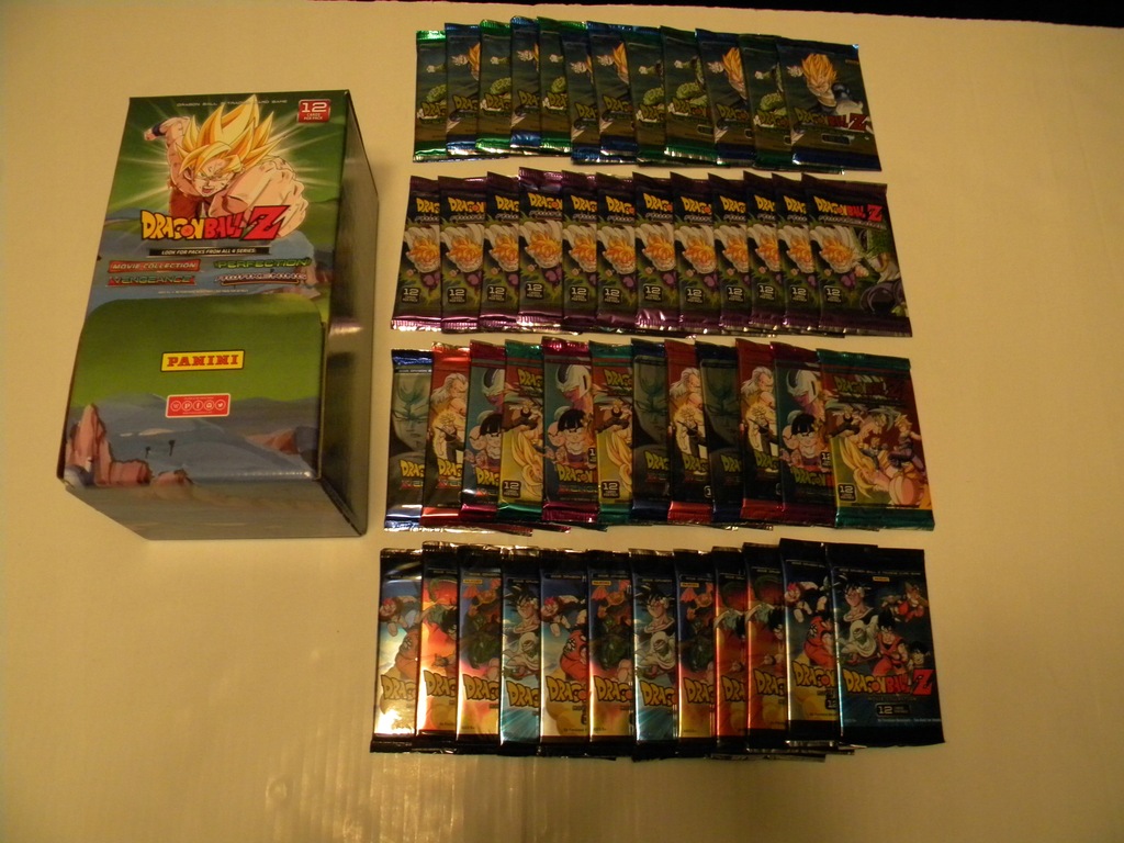 Karty Dragon Ball Z Panini Booster Box