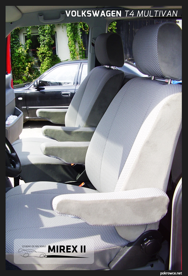 Pokrowce z tkanin Volkswagen T4 Multivan