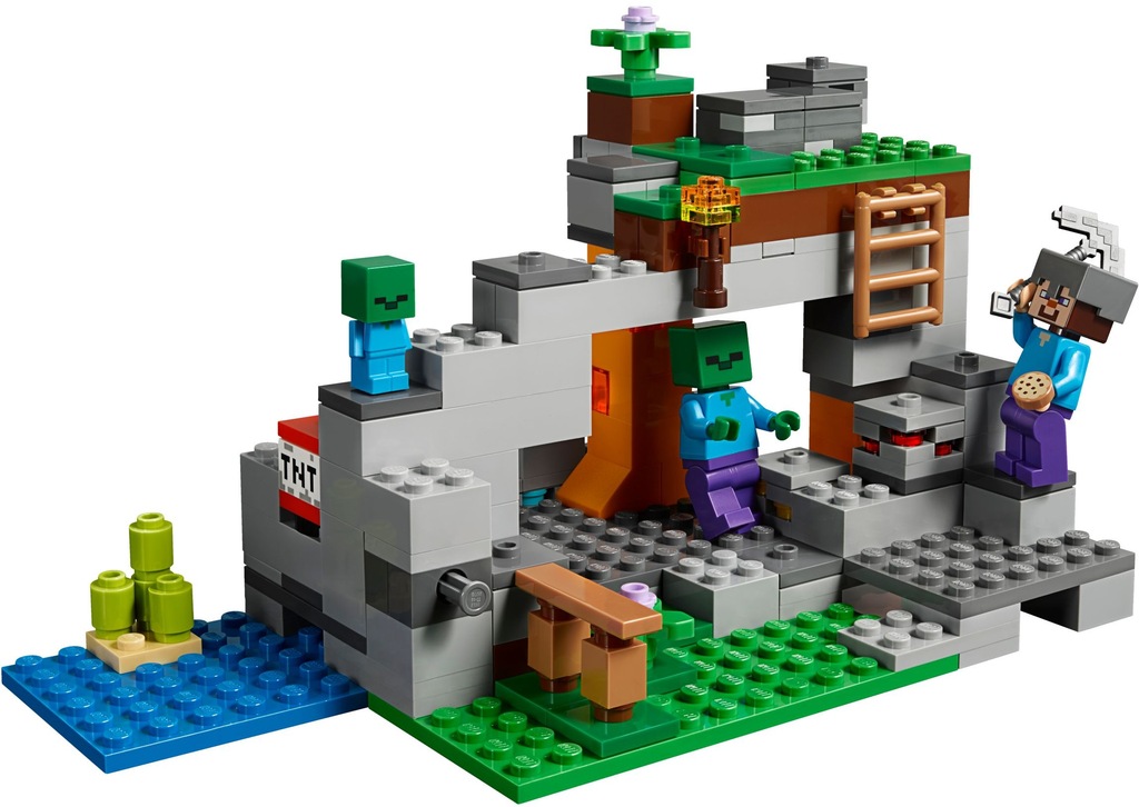 Купить LEGO MINECRAFT Пещера зомби 21141: отзывы, фото, характеристики в интерне-магазине Aredi.ru