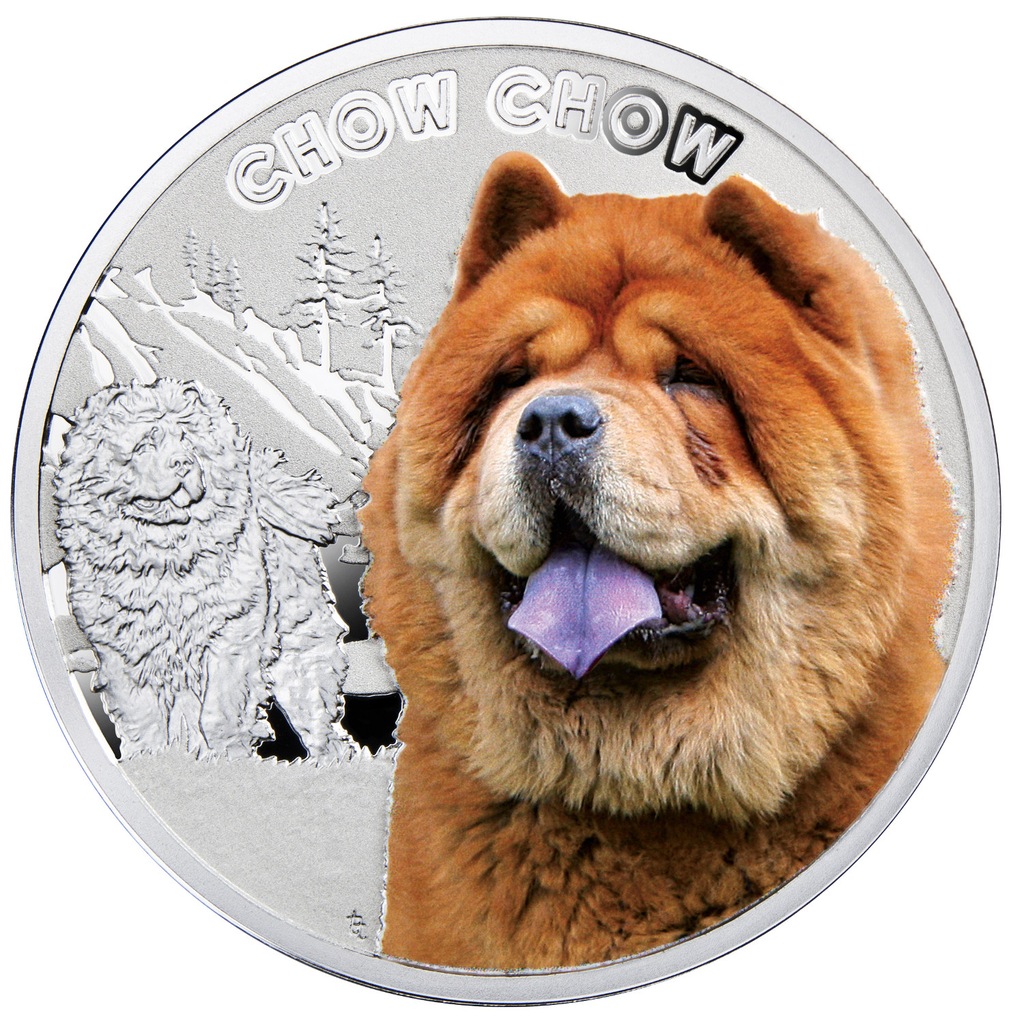 Chow Chow, 1 dolar, srebrna moneta