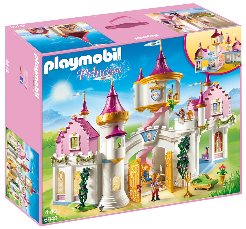 PLAYMOBIL DUŻY ZAMEK KSIĘŻNICZKI 6848 + 2 FIGURKI