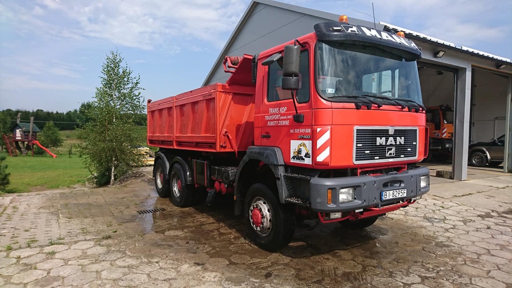 Sprzedam Man 27.403 6x6 wywrotka 3 str