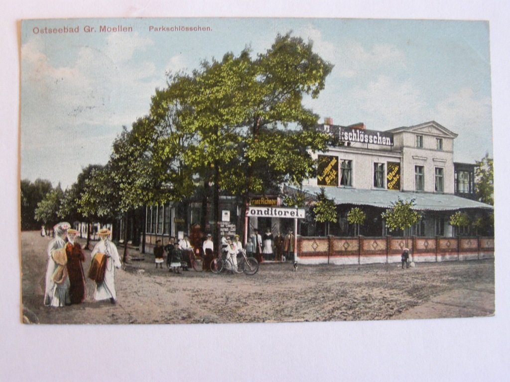 MIELNO GROSS MOELLEN RESTAURACJA CUKIERNIA 1912