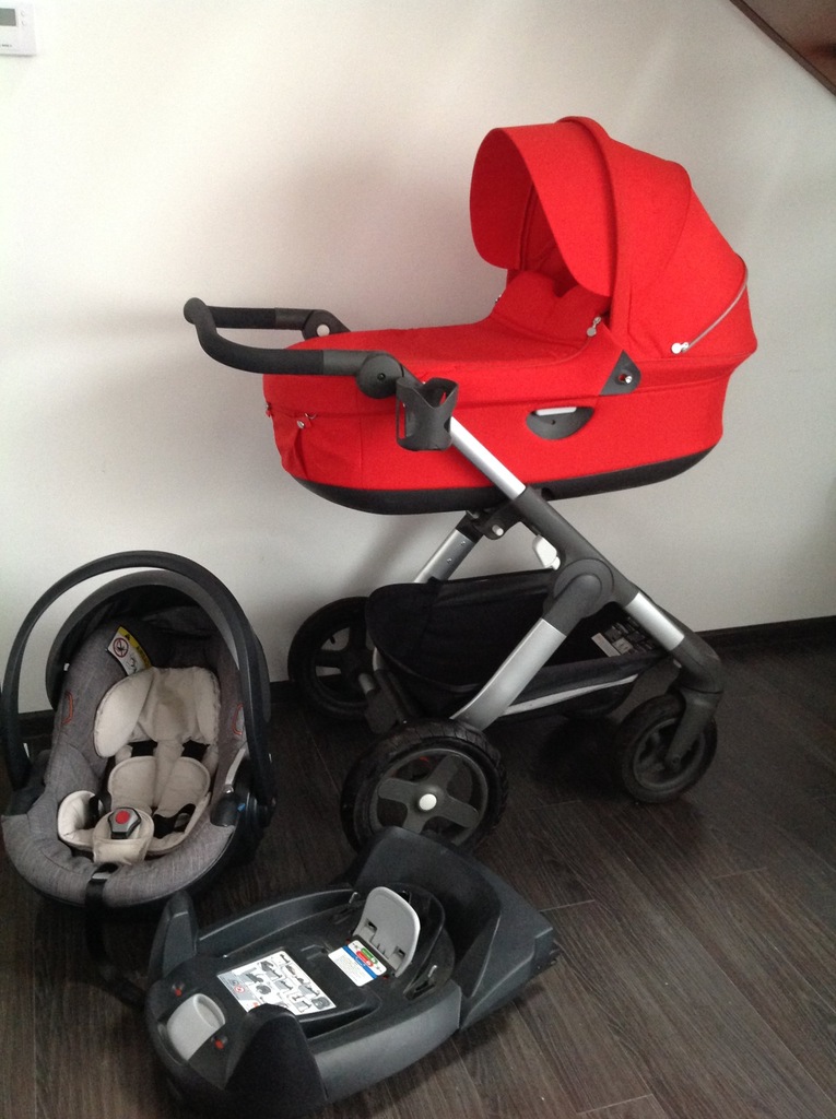 Wózek Stokke Trailz Plus fotelik Stokke easyGo
