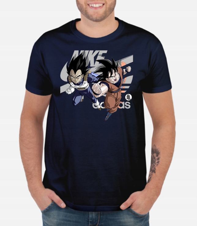 KOSZULKA DRAGON BALL GOKU VEGETA NIKE ADIDAS XL 7719969484 oficjalne archiwum Allegro