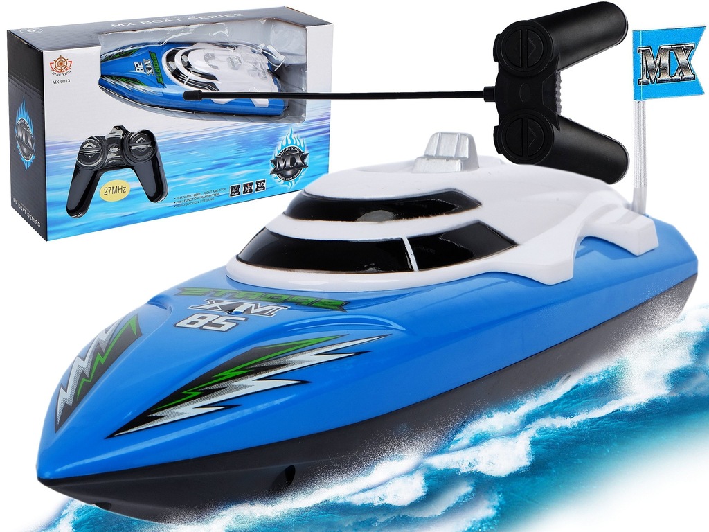 Motorówka ZDALNIE STEROWANA ŁÓDŹ Pilot R/C Łódka