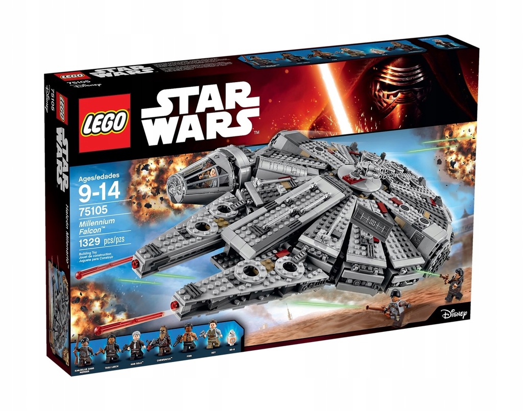 Lego Star Wars 75105 Millenium Falcon Unikat 7673154798 Oficjalne Archiwum Allegro