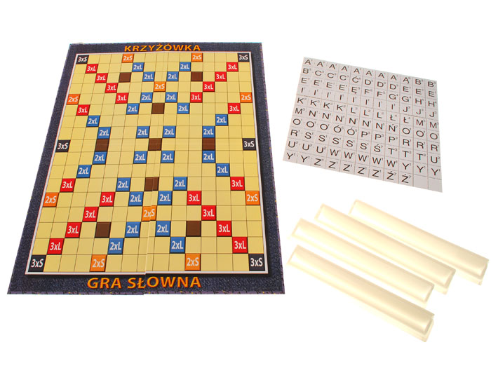 Gra Krzyżówka planszowa Gra Edukacyjna GR0126 - 6629359810 - oficjalne