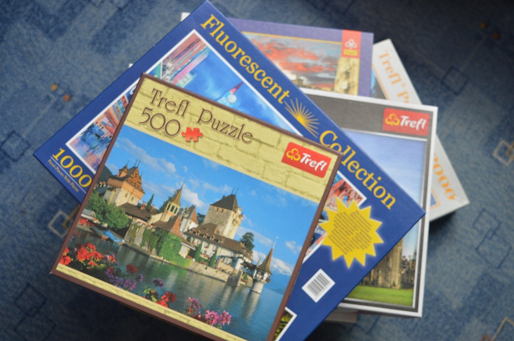 Puzzle trefl zestaw puzzli łącznie 7000 elementów