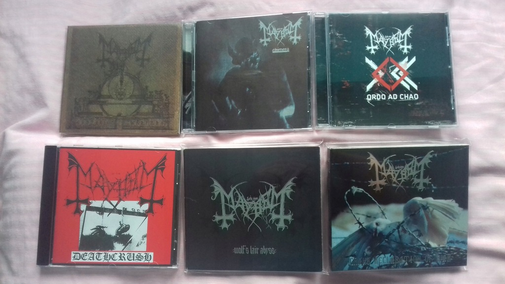Mayhem - dyskografia, 6 cd