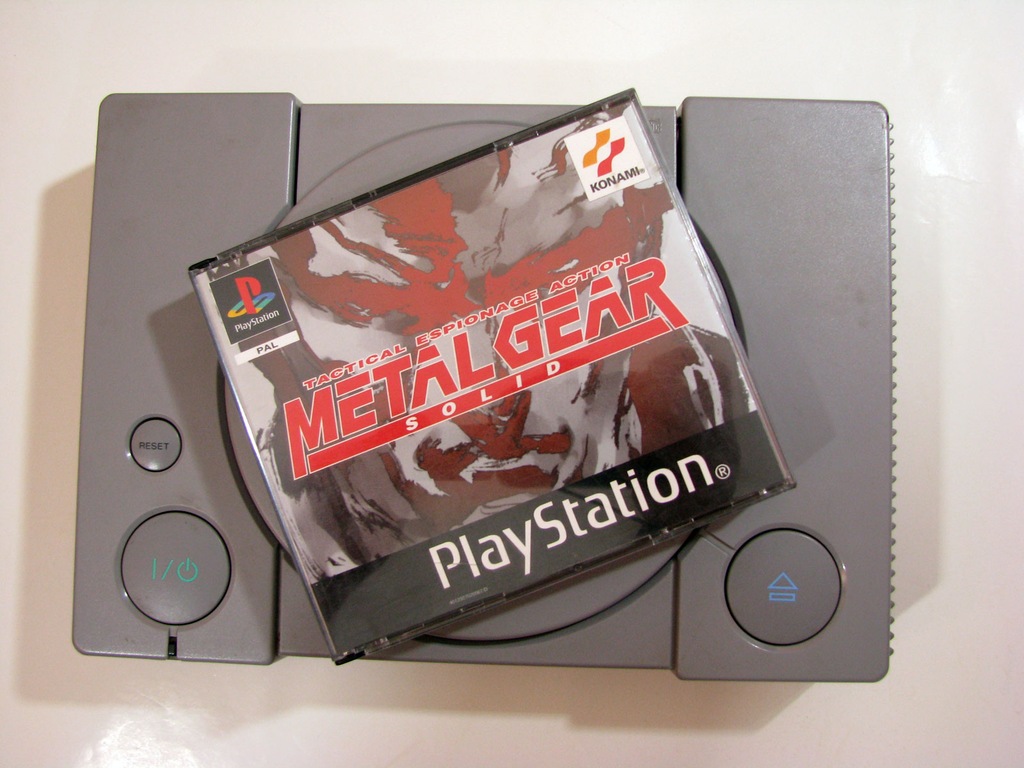 Konsola PSX PS1 + Metal Gear Solid (płyty igła!)